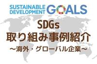 経営企画・CSR担当者なら押さえておきたいSDGs取り組み事例紹介 ～海外・グローバル企業～