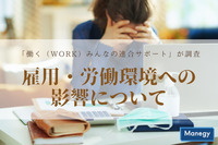 コロナによる雇用・労働環境への影響について「働く（Work）みんなの連合サポート」が調査