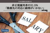 非正規雇用者の31.5%「勤務先の対応に納得がいかない」|連合調べ