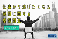 仕事から逃げたいと思う瞬間を調査　第1位は「ミスをしたとき」