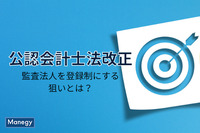 公認会計士法の改正で監査法人を登録制にする狙いとは？