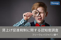 賃上げ促進税制に関する認知度調査　フリーウェイジャパン調べ